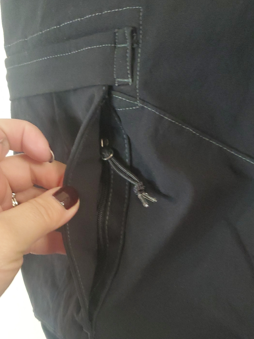 Nike ACG Smith Summit Cargo Pants Size XS Black Water-Resistant Outdoor Perform - Picture 4 of 15